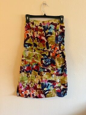 BB Dakota Mandie Floral Strapless Mini Dress